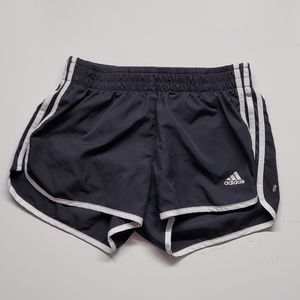 Adidas girls running shorts small